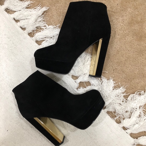 Aldo Shoes - Suede platform booties